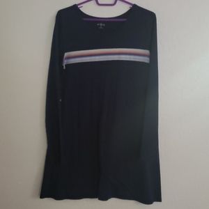 Navy Blue supersoft Shirt Dress